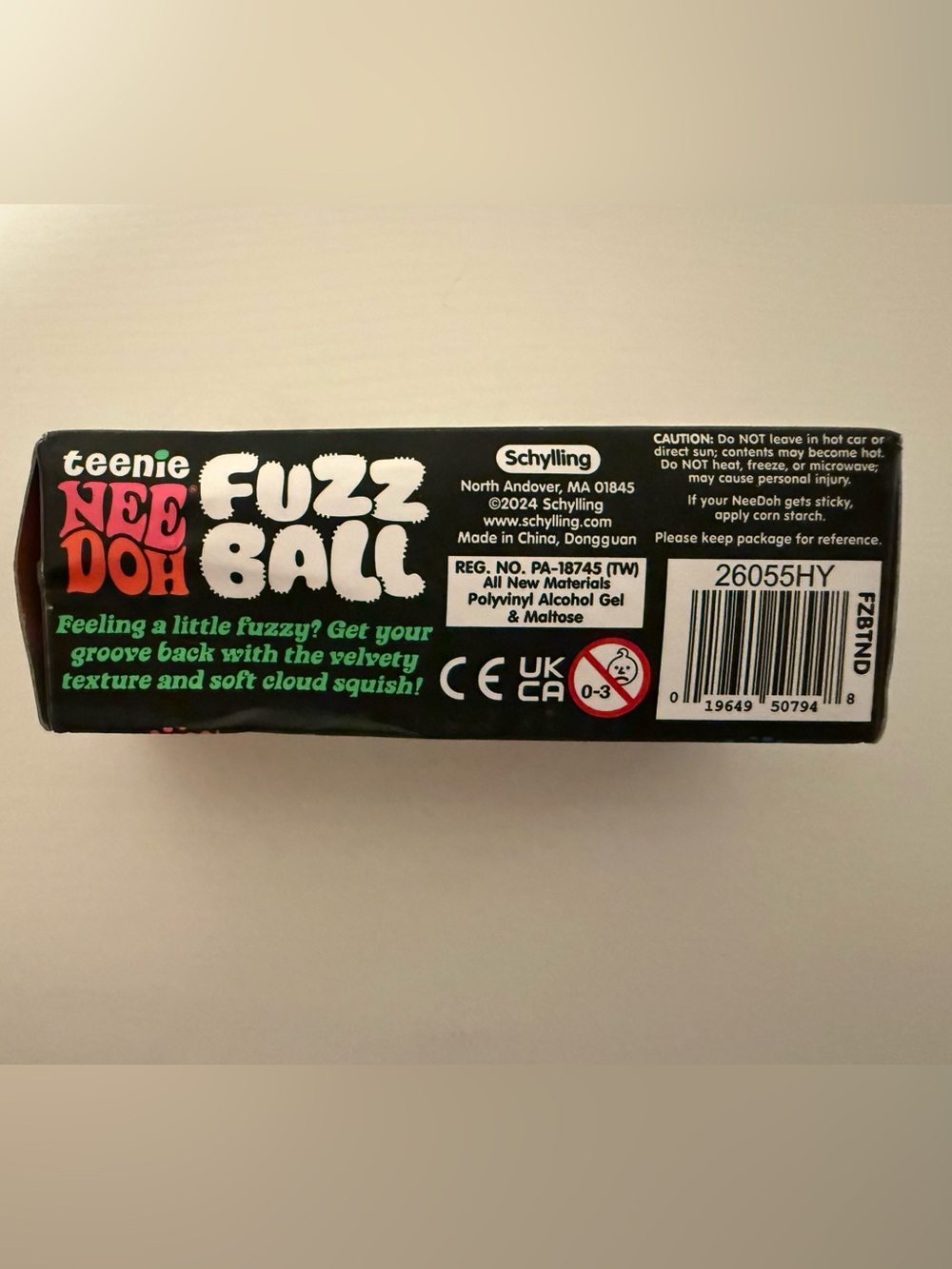 NeeDoh Teenie Fuzz Ball 3-Pack - Picture 5 of 5